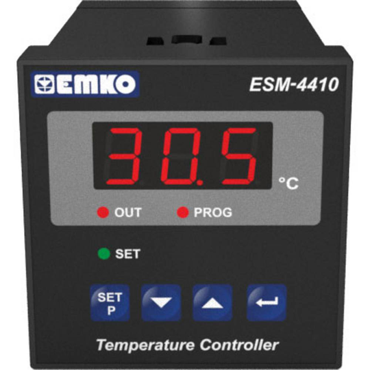 Emko ESM-4410.5.12.0.1/00.00/2.0.0.0 2-punkts regulator Termostat PTC -50 till 130 °C Relä 7 A (L x B x H) 95 x 48 x 48 mm