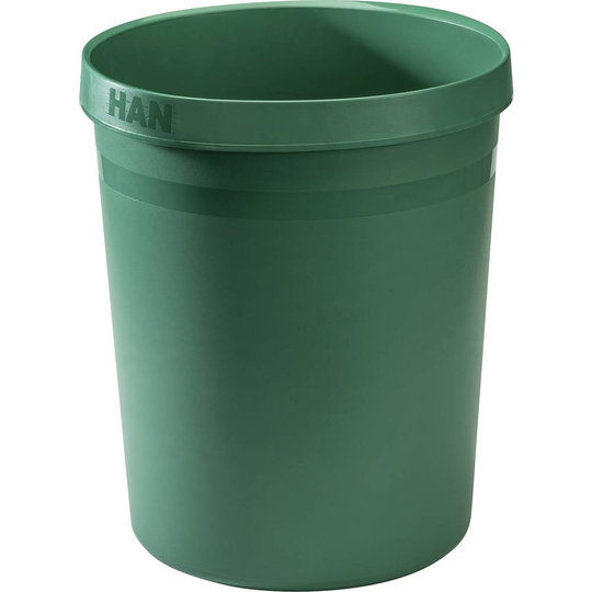 HAN Papperskorg GRIP KARMA 18198-05 18 l (Ø x H) 312 mm x 350 mm Plast att återvinna Ekogrön 1 st