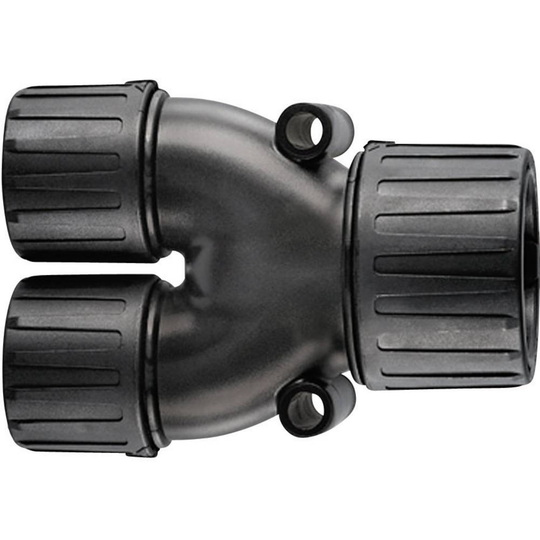 HellermannTyton 166-25802 HG21-Y16 Y-fördelare Svart 21 mm, 16 mm, 16 mm 1 st