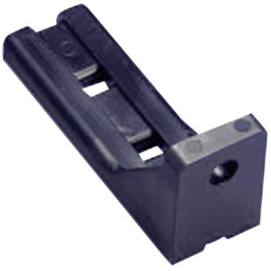 TRU COMPONENTS 1593071 TC-LCHR60BK203 Kabelhållare skruv Svart 1 st