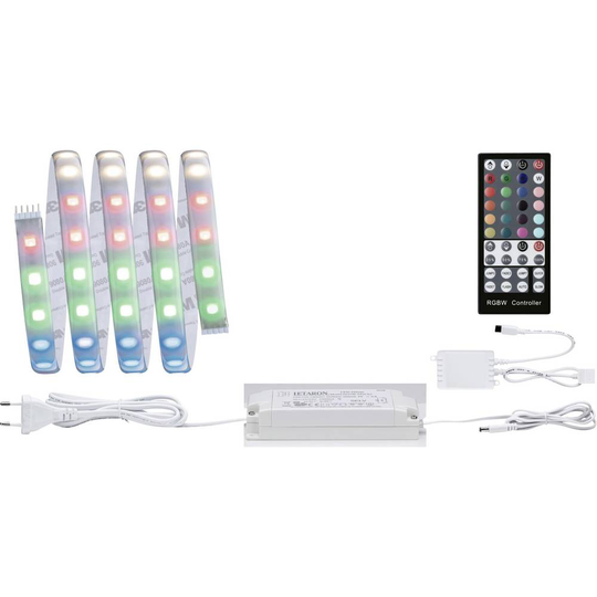 Paulmann MaxLED RGBW 70627 LED-list bas-set med kontakt 24 V 1.5 m N/A