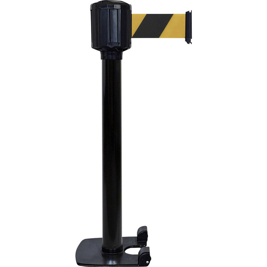 VISO RXLO1100BKNJ Svart stolpl svart/gul bältesenhet (Ø x H) 80 mm x 1110 mm