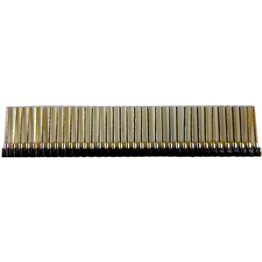TRU COMPONENTS Honkontakt (precision) Antal rader: 1 Antal positioner per rad: 36 1580950 1 st