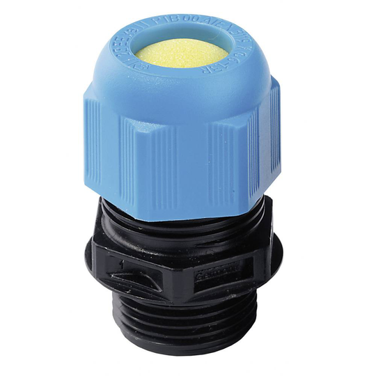 Wiska 10064411 ESKE/1-i 16 Kabelförskruvning ATEX M16 Polyamid Svart (RAL 9005), Ljusblå (RAL 5012) 1 st