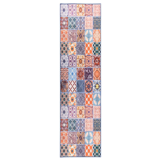 vidaXL Gångmatta mosaik 80x300 cm