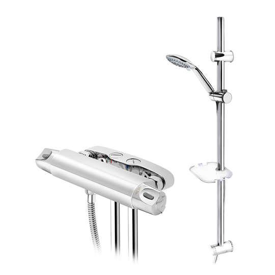 Duschset Gustavsberg Nautic 160/40 cc med Blandarfäste