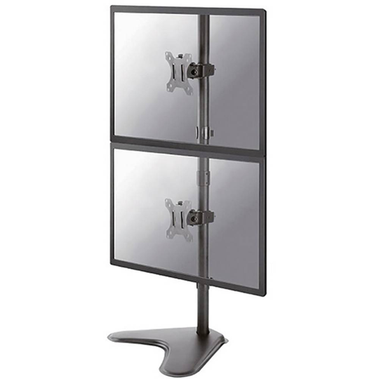 Neomounts by Newstar FPMA-D550DDVBLACK 2x Monitor bordsfäste 25,4 cm (10) - 81,3 cm (32) Svängbar, Roterbar, Tiltbar, Stående