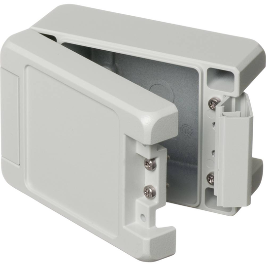 Bopla 00122125 BA 100806 F-7035 Universalhölje 121 x 86 x 60 Aluminium Grå-vit (RAL 7035) 1 st