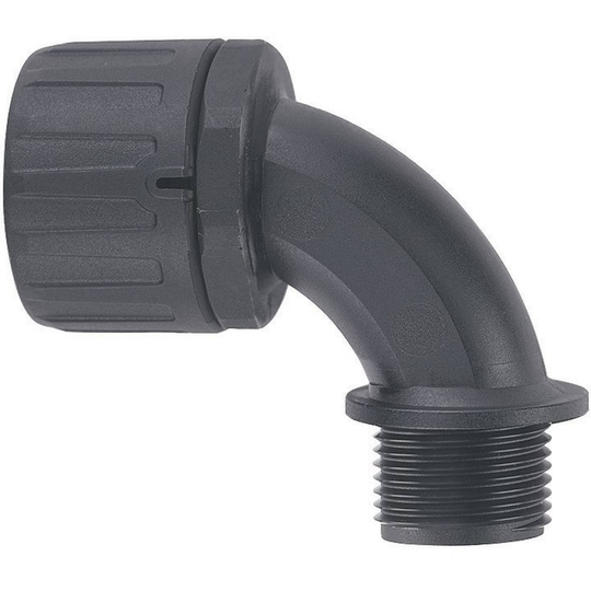 LAPP 55506505 SILVYN® FPAG-M16x1,5/2 90° Slangskruvlåsning Svart M16 11.80 mm 90° 1 st
