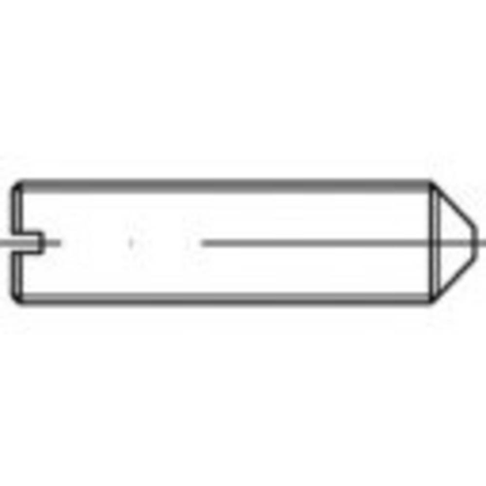 TOOLCRAFT TO-5448162 Gängstift M3 5 mm Mässing 100 st