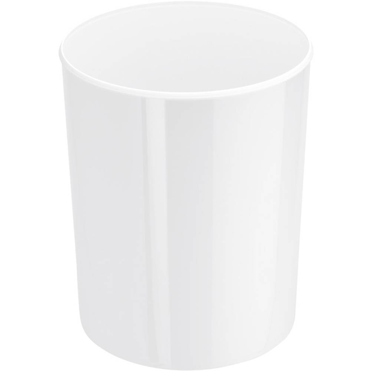 HAN Papperskorg i-LINE 18130-12 13 l (Ø x H) 240 mm x 300 mm Styrol-metyl-metakrylat (SMMA) Vit 1 st