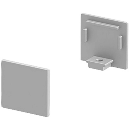 Ändlock Aluminium (L x B x H) 5.5 x 17.5 x 16.2 mm SLV GRAZIA 10 1000478