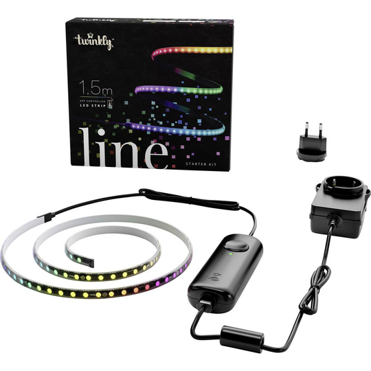Twinkly LINE TWL100STW-BEU LED-list bas-set 230 V 1.5 m N/A