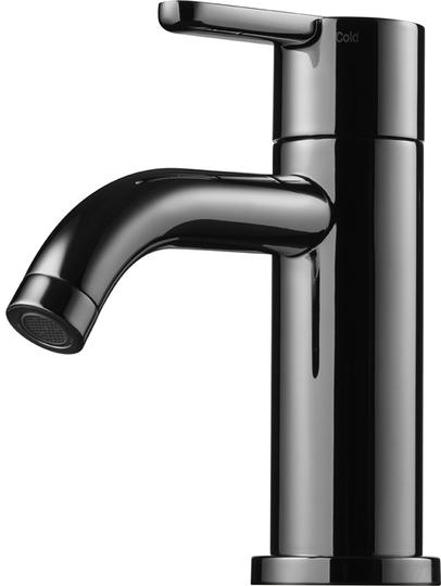 Tapwell Tvättställsblandare TAP073 Black Chrome