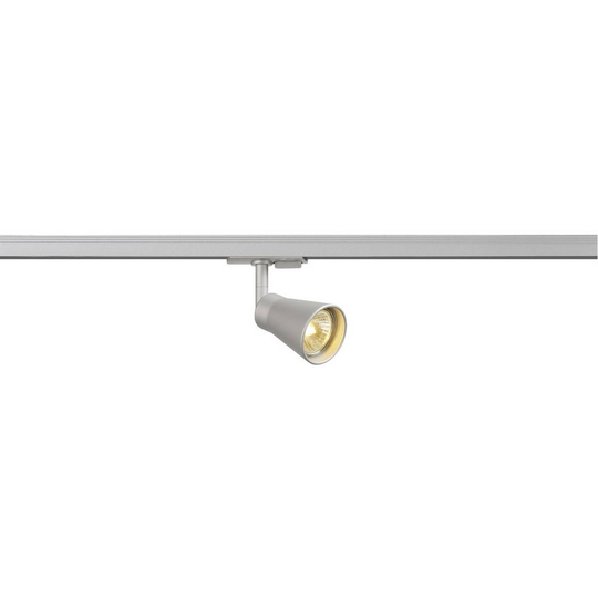 Högvolt-skensystem GU10 EEK: A++ (A++ - E) SLV SLV 144204 Silver-grå
