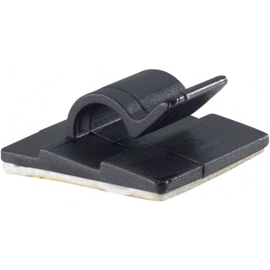 PB Fastener 5431-SW 5431-SW Kontakthållare självhäftande Svart 1 st