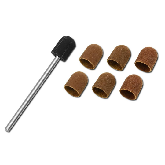 Sliphylsset 6-delars Ø 5 mm med hållare Donau Elektronik 1627 Diameter 5 mm N/A
