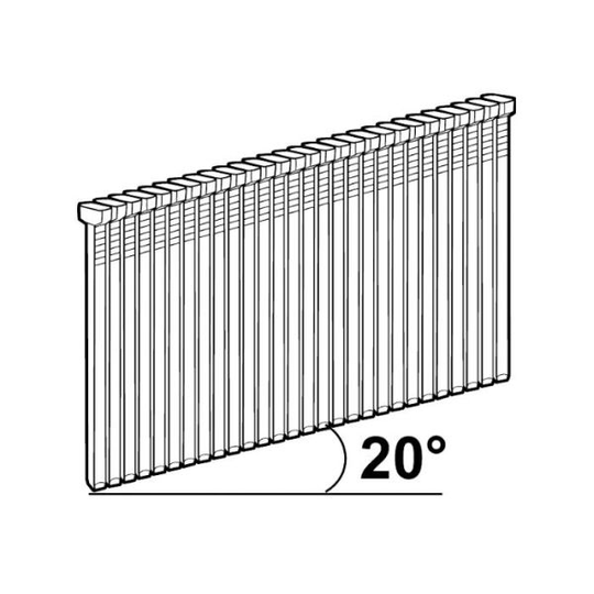 ESSVE D16 FZB Dyckert 20°, 7200-pack 1,6x19mm