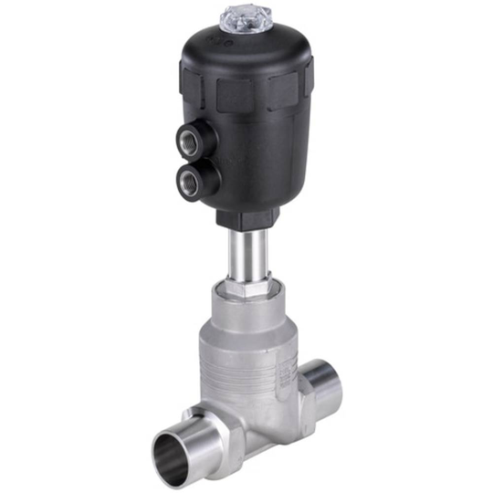 Bürkert Luftstyrd ventil 156487 2012 Kapslingsmaterial Rostfritt stål Tätningsmaterial PTFE 1 st