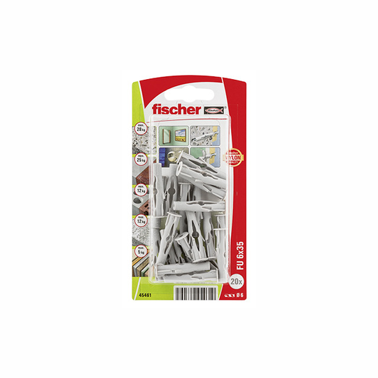 UNIVERSALPLUGG FU K 6X35 20ST | Beijerbygg Byggmaterial