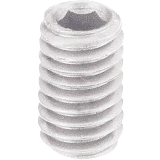 TOOLCRAFT 830369 Gängstift M5 6 mm Polyamid 10 st