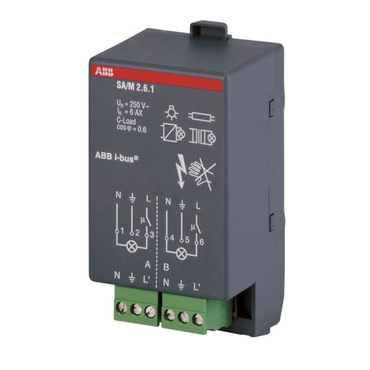 ABB 2CDG110002R0011 Brytaktor 2-kanaler, KNX, 6 A