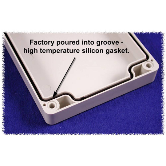 Hammond Electronics 1554FGASKET Tätning Silikon Svart 2 st