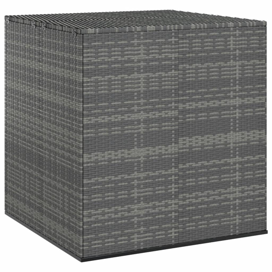 vidaXL Dynbox PE-rotting 100x97,5x104 cm grå