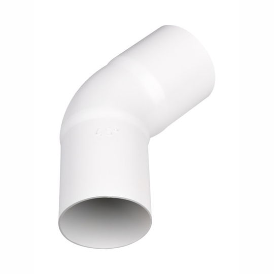 RÖRBÖJ 75MM 60GRADER I VIT | Beijerbygg Byggmaterial
