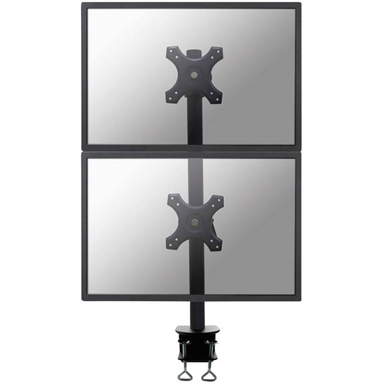 Neomounts by Newstar FPMA-D700DV 2x Monitor bordsfäste 25,4 cm (10) - 68,6 cm (27) Justerbar i höjd, Tiltbar, Svängbar, Roterbar