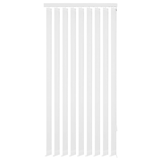 vidaXL Draperi tyg 120x180 cm vit