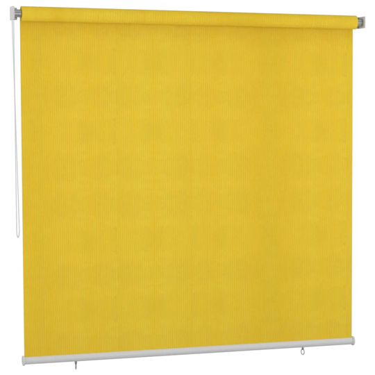 vidaXL Rullgardin utomhus 240x230 cm gul