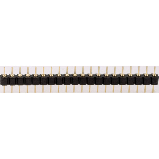 BKL Electronic Stiftlist (precision) Antal rader: 1 Antal positioner per rad: 20 10120536 1 st