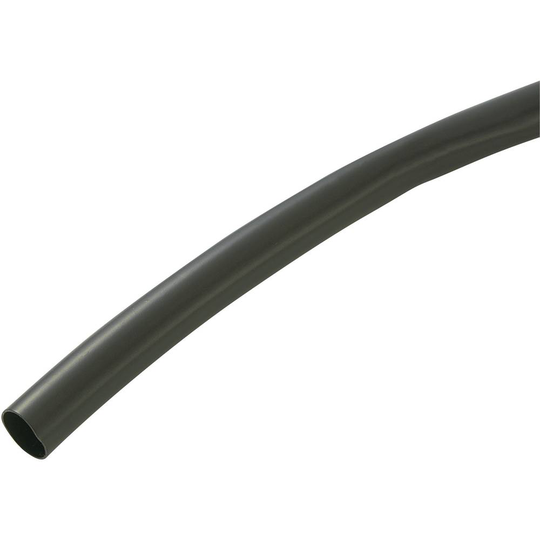TRU COMPONENTS PVC020SW Isoleringsslang Svart 2 mm PVC Innehåll: Metervara