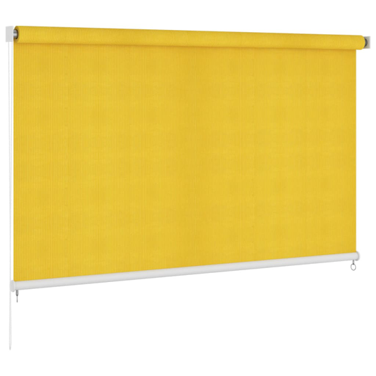vidaXL Rullgardin utomhus 240x140 cm gul