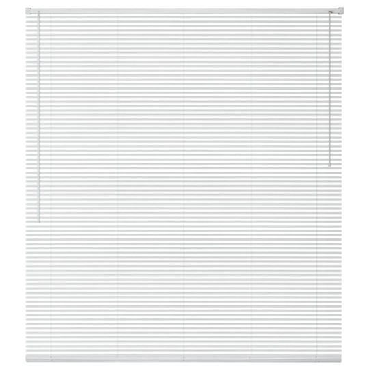vidaXL Persienner aluminium 120x220 cm vit