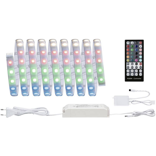 Paulmann MaxLED RGBW 70628 LED-list bas-set med kontakt 24 V 3 m N/A