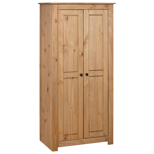 vidaXL Garderob 80x50x171,5 cm massiv furu panama