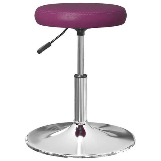 vidaXL Massagepall lila konstläder