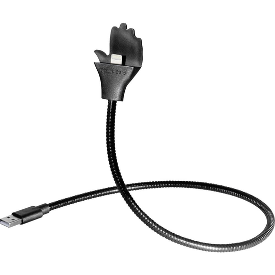 Maxtrack MH 1 L [1x Apple Lightning hane - 1x USB 2.0 A hane] 0.50 m Svart