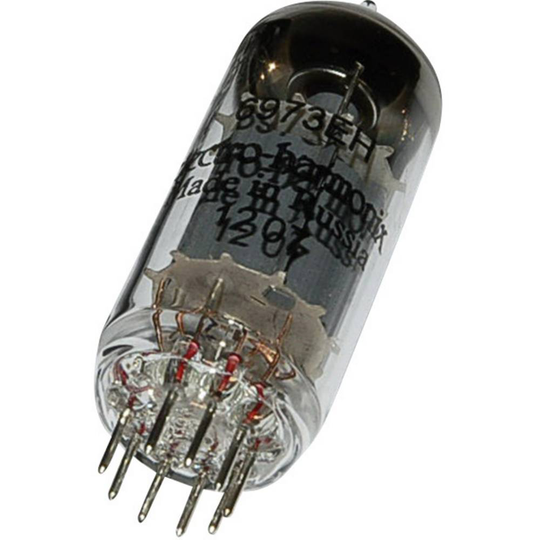 6973 Elektronrör Strålpentod 250 V 46 mA Antal poler: 9 Lampsockel: Noval Innehåll 1 st