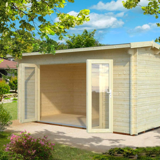 Stuga Ines 11,1–13,7 m² 13,7 m², Ingen, Takpapp
