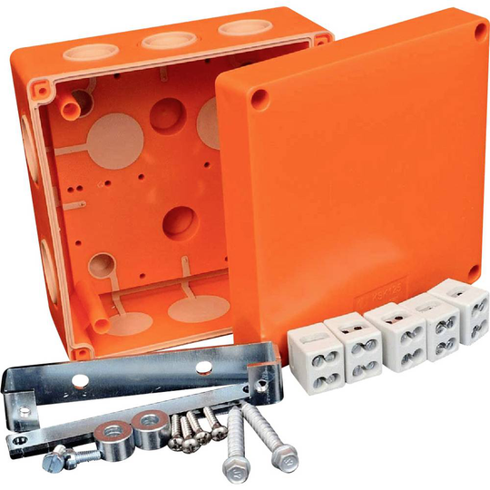 KOPOS KSK 125_2PO6 Kopplingsdosa (L x B x H) 126 x 126 x 77 mm Orange IP66