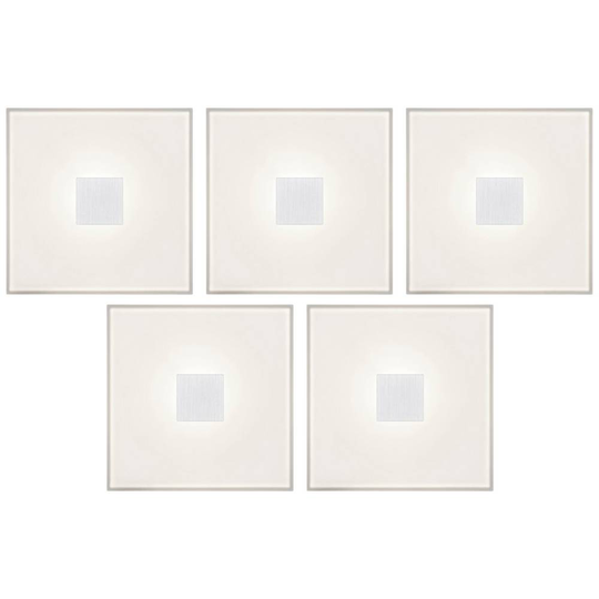 LED-Panel (Bas) LED 4.8 W N/A Paulmann LumiTiles Basic Set Square 10x10cm 78402 Vit