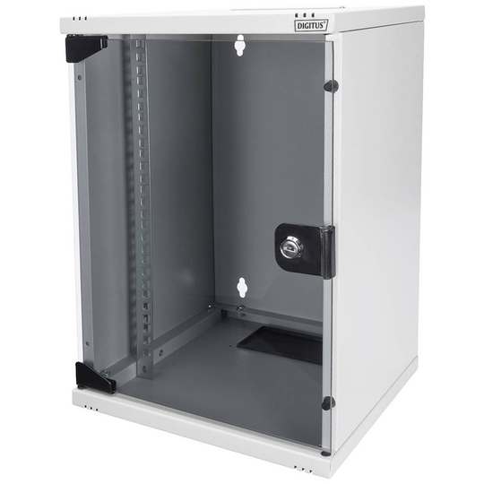 10 väggskåp Digitus DN-10-09U 9 U Grå-vit (RAL 7035)