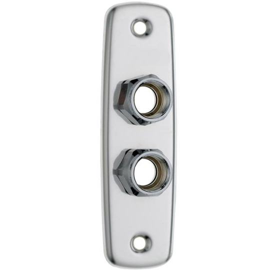 Trio Perfekta 8531862 Väggbricka 2-håls, G15x15 mm