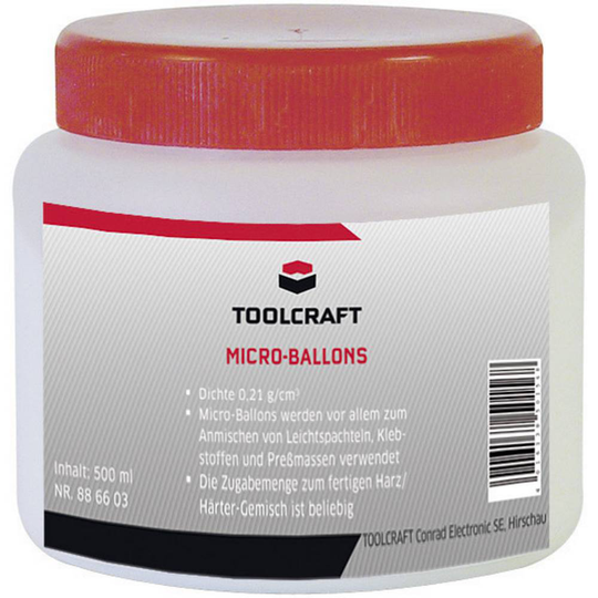 TOOLCRAFT Mikrokulor 240044 500 ml