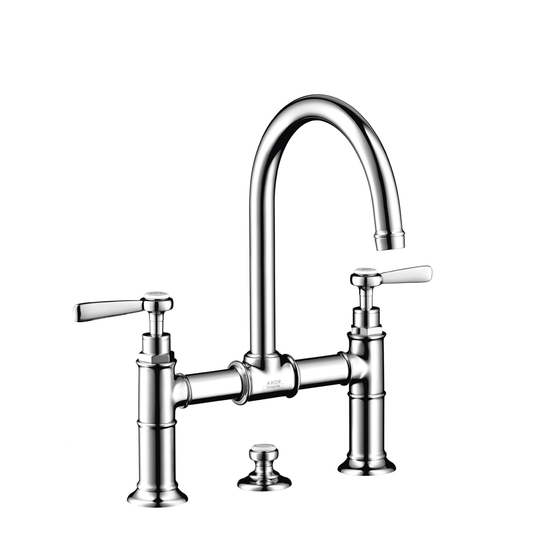 Tvättställsblandare Hansgrohe Axor Montreux 220 2-grepps med Lyftventil