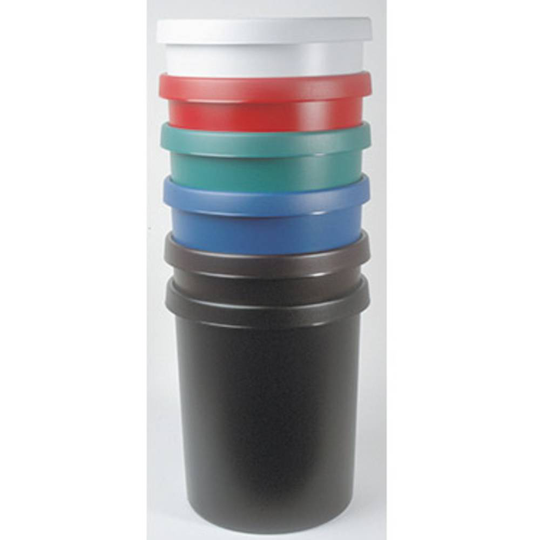 Helit Papperskorg the german H6106295 45 l (Ø x H) 390 mm x 480 mm Polyeten Svart 1 st