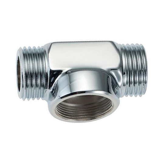Mora 632303 T-koppling 12/15mm, 2xG15xM22x1, synlig rördragning